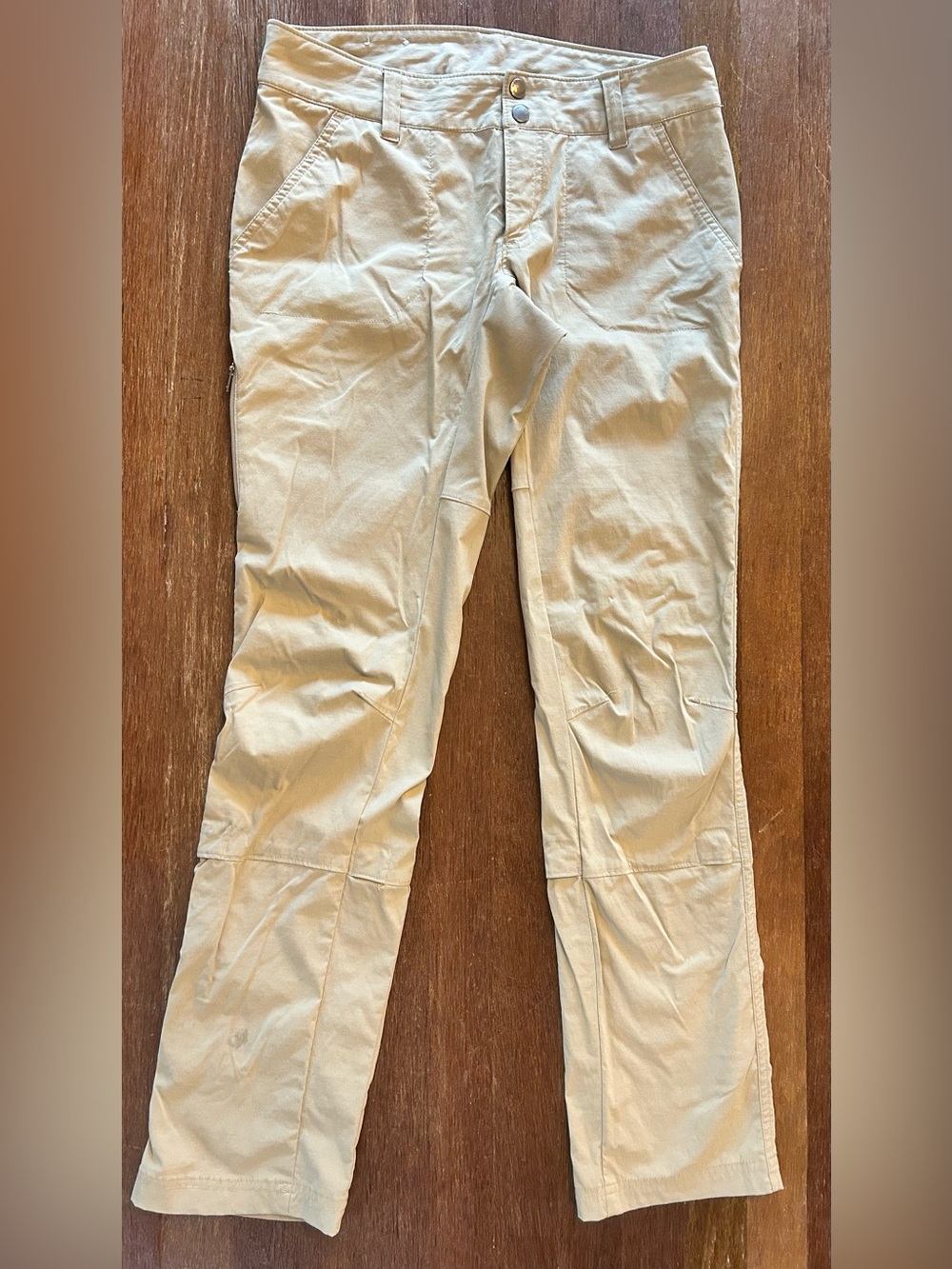 Columbia Saturday Trail Stretch Hiking Pants Women’s 6R Tan Omni-Shield
